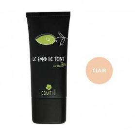Fond de ten Light cu ulei de marula, eco-bio, 30ml - Avril