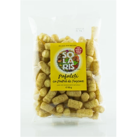 Pufuleti cu pudra de roscove 50g - SOLARIS