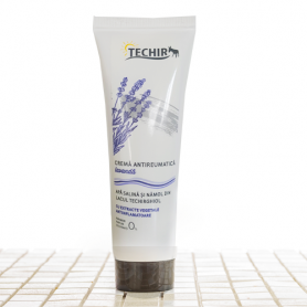 CREMA ANTIREUMATICA MASAJ cu apa sarata si namol de Techirghiol - LAVANDA - 125g - TECHIR