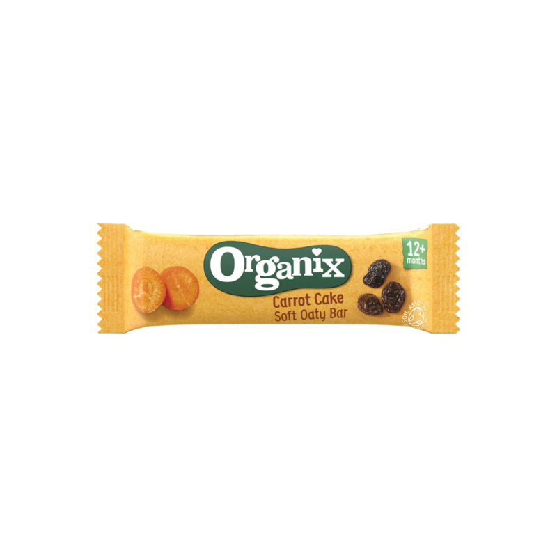 Baton din ovaz integral cu morcov si mere, +12 luni, eco-bio, 30g -