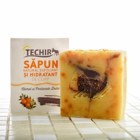 SAPUN EXFOLIANT SI HIDRATANT DE CORP - TECHIR