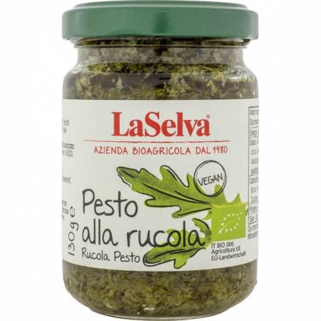 Pesto cu rucola, 130g - Rapunzel