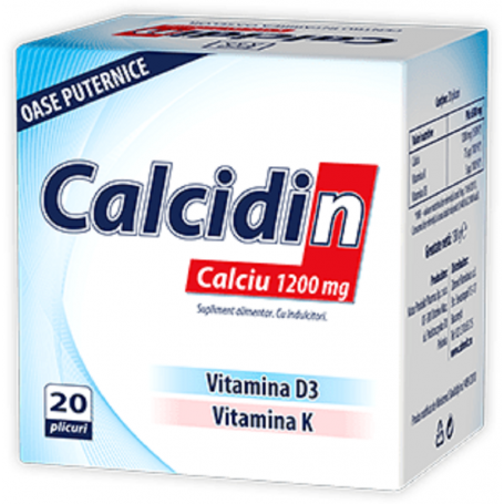 Calcidin 1200mg, 20pliculete - Zdrovit