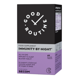 Immunity-By-Night 60 comp dublu-strat (Bi-Layer), Good Routine by Secom