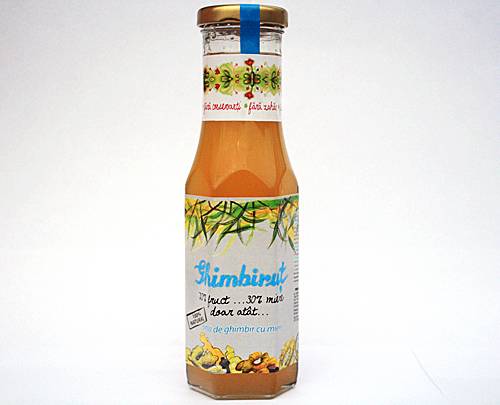 Sirop ghimbirut (ghimbir si miere) 230ml - prisaca