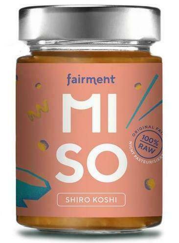 Pasta miso shiro koshi raw, eco-bio, 200g - fairment