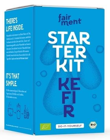 Starter kit kefir de apa, eco-bio - fairment