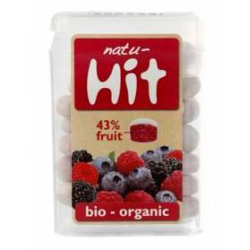 Drajeuri cu fructe de padure, eco-bio, 11g - Natu Hit