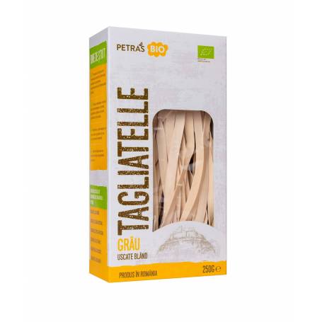 Tagliatele eco-bio din grau dur 250g Petras