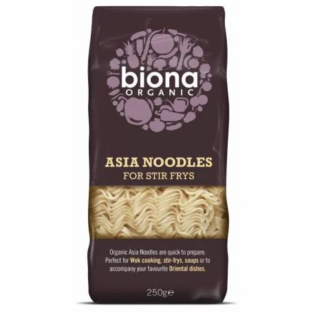 Asia noodles pentru stir fry, eco-bio, 250g - Biona