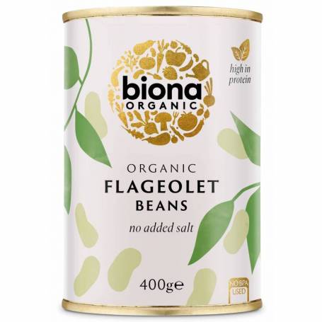 Fasole Flageolet, eco-bio, 400g - Biona