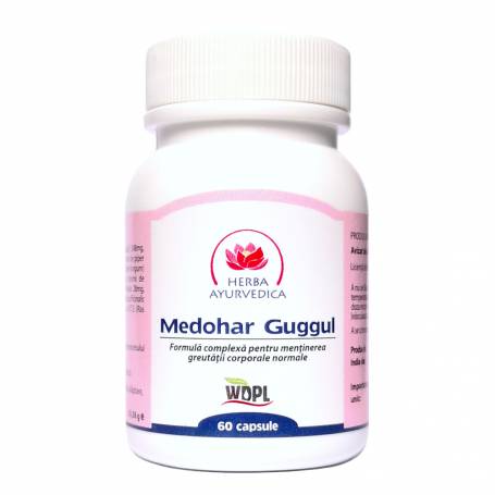 Medohar Guggul 500mg, 60cps - Herba Ayurvedica