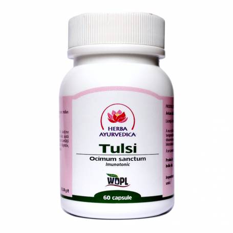 Tulsi 500mg, 60cps - Herba Ayurvedica