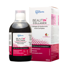 BEAUTIN COLLAGEN ADVANCED CU MAGNEZIU 500ml, My Elements - ISOPLUS