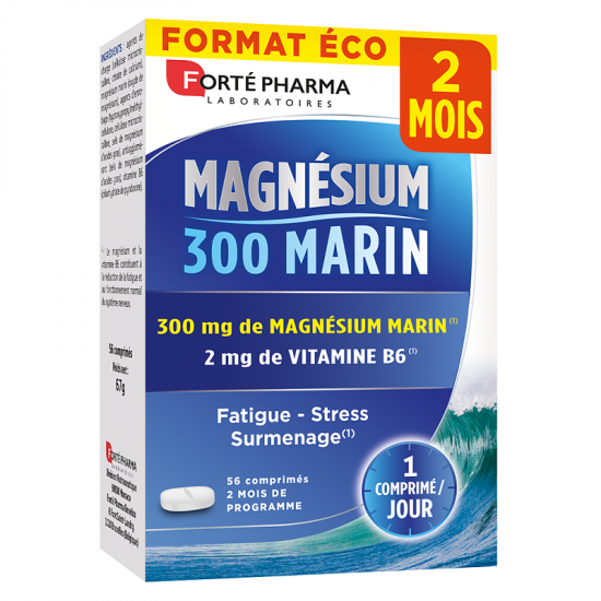 Magneziu marin 300, 56cpr - forte pharma