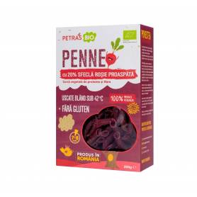 Penne din HRISCA si SFECLA ROSIE eco-bio 250g - Petras