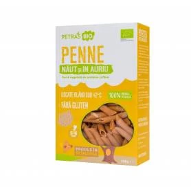 Penne din NAUT si IN AURIU eco-bio 250g - Petras