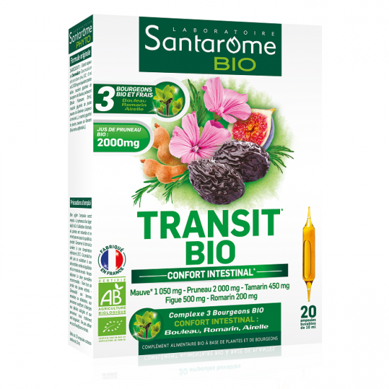 Santarome Nature Transit, eco-bio, 20fiole - santarome