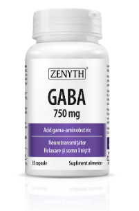 Zenyth Pharmaceuticals Gaba 750 mg, 30cps - zenyth
