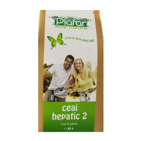 Ceai hepatic 2, 50g - Plafar