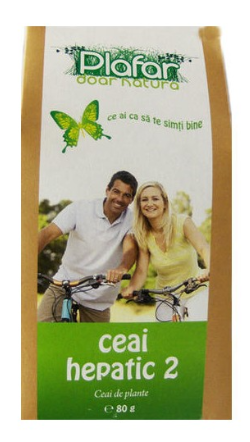 Ceai hepatic 2, 50g - plafar