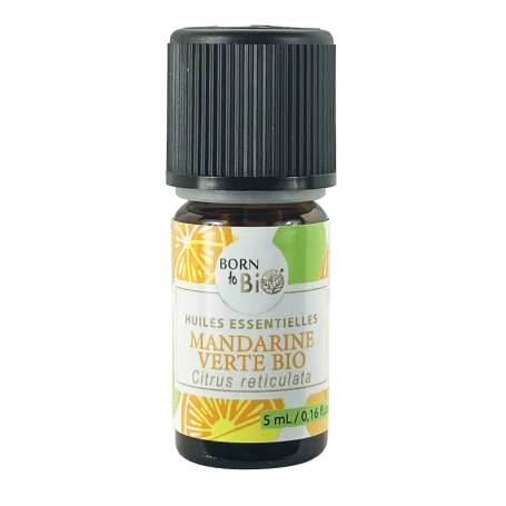 Ulei esential de mandarina verde, eco-bio, 5ml - Born to Bio