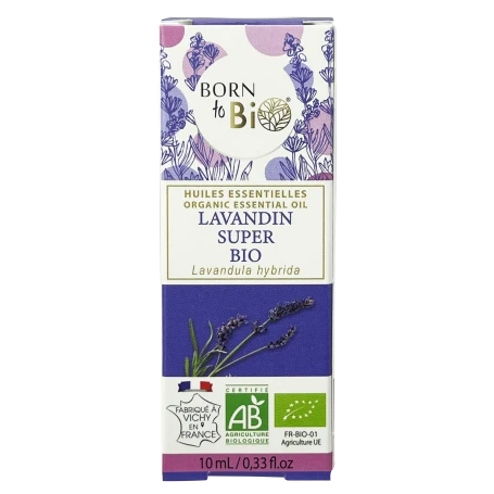 Ulei esential de lavandina super, eco-bio, 10ml - Born to Bio
