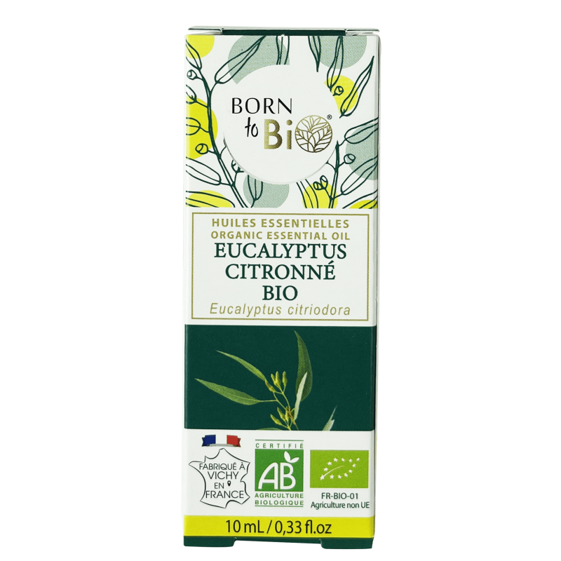 Ulei esential de eucalipt citronat, eco-bio, 10ml - Born to Bio