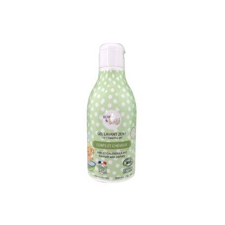 Gel de curatare bebe pentru par si corp, eco-bio, 300ml - Born to Bio