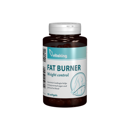 Fat burner cu  CLA si Garcinia Cambogia, 90cps - Vitaking