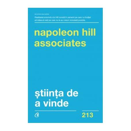 Stiinta de a vinde -carte- Napoleon Hill - Curtea Veche