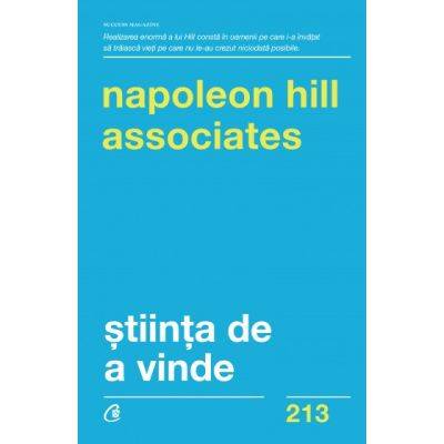 Stiinta de a vinde -carte- napoleon hill - curtea veche