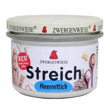 Pate vegetal cu hrean, fara gluten, eco-bio, 180g - Zwergenwiese