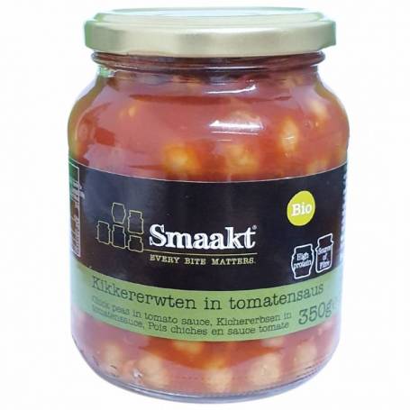 Naut in sos de rosii, eco-bio, 350g - Smaakt