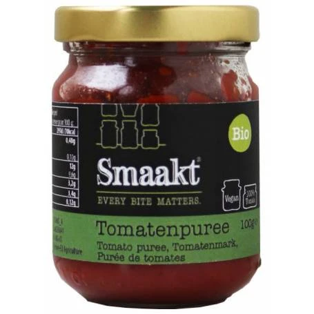 Piure de rosii, eco-bio, 100g - Smaakt