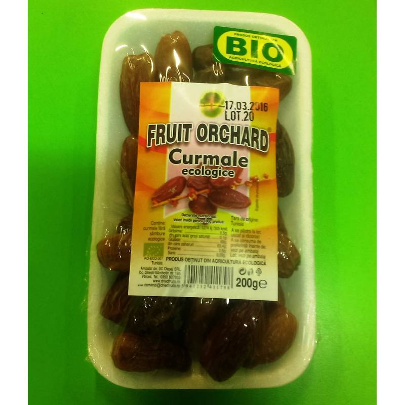 Curmale ecologice fara samburi 200g eco-bio - FRUIT ORCHARD