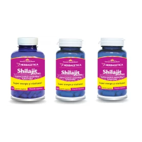 Shilajit mumio, 120cps, 60cps si 30cps - Herbagetica