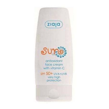 Crema de fata pentru protectie solara, SPF50, 50ml - Ziaja