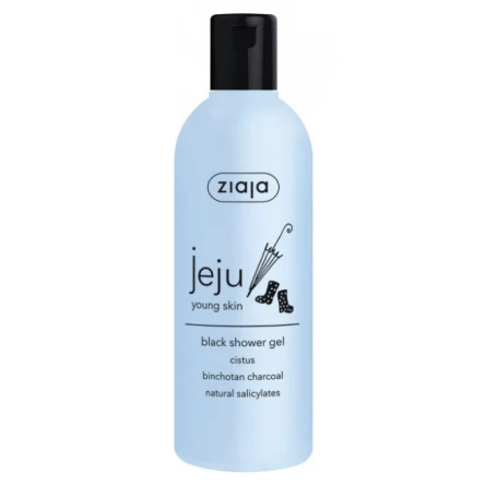 Gel de dus cu carbune, 300ml - Ziaja