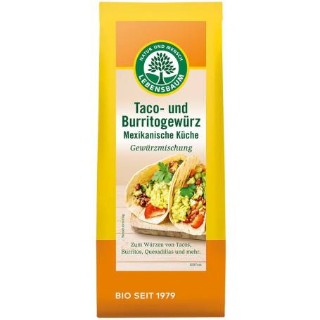 Condiment pentru taco si burrito Eco-Bio 50g - Lebensbaum