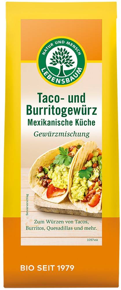 Condiment Pentru Taco Si Burrito Eco-bio 50g - Lebensbaum