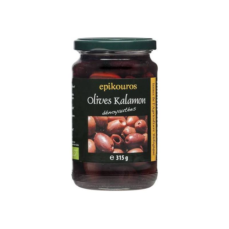 Masline Kalamata fara samburi, eco-bio, 315g - Epikouros