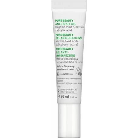 Gel pentru acnee cu menta si acid salicilic, eco-bio, 15ml - Lavera