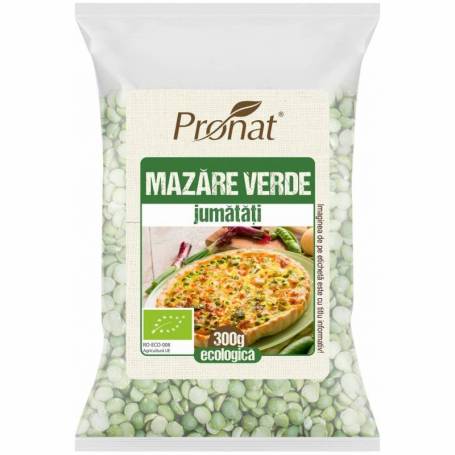 Mazare verde jumatati Eco-Bio 300g - Pronat