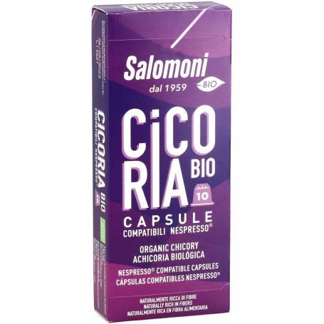 Cicoare in capsule pentru expressor, eco-bio, 10 x 4.5g, 45g - Salomoni Cafe