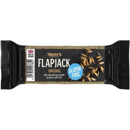 Baton proteic energizant Flapjack Original, fara gluten, 100 g Bombus