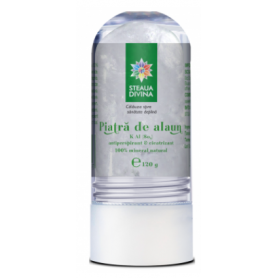 Deodorant stick piatra alaun, 120g - Steaua Divina