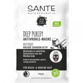 Masca de fata Deep Purify, 2x4ml - Sante