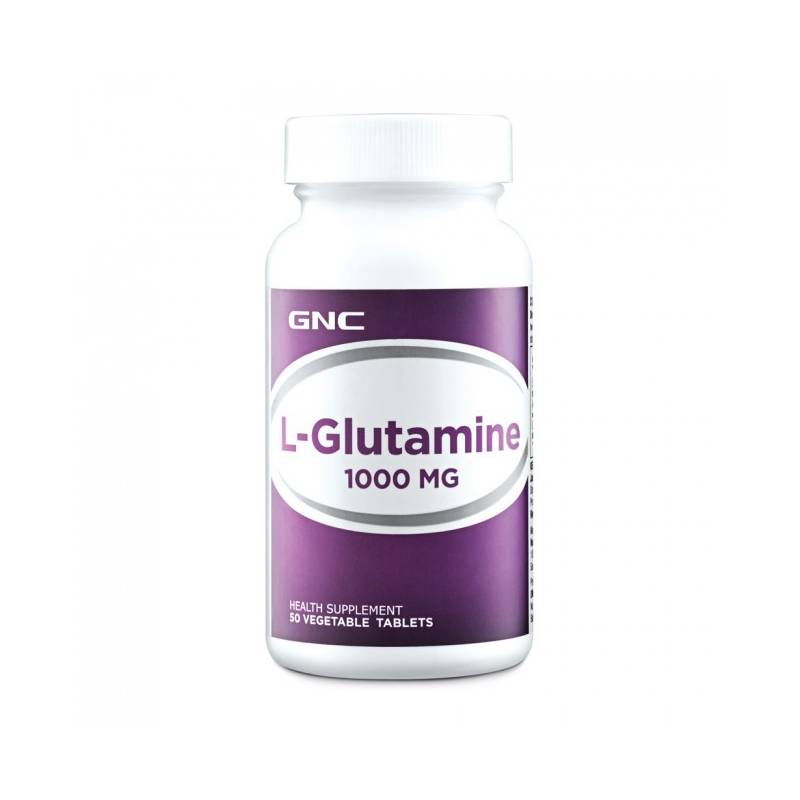 L-glutamine 1000 Mg, L-glutamina, 50tb - Gnc