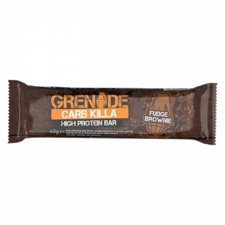 Fudge Brownie, Baton Proteic Cu Aroma De Prajitura Cu Ciocolata, 60g - Grenade